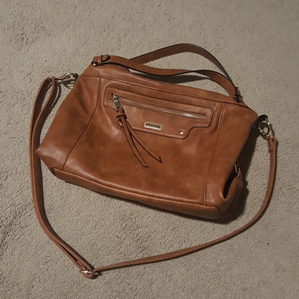 Camel Brown Purse with lots of storage.